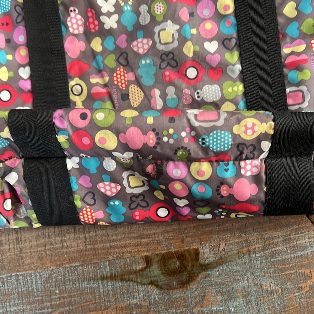 Vintage Le Sportsac Tote GUC - Picture 4 of 10